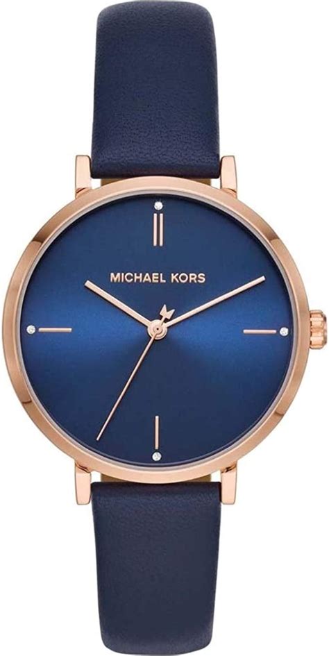 michael kors women's jayne three-hand rose gold-tone alloy watch mk7106|michael kors rose gold.